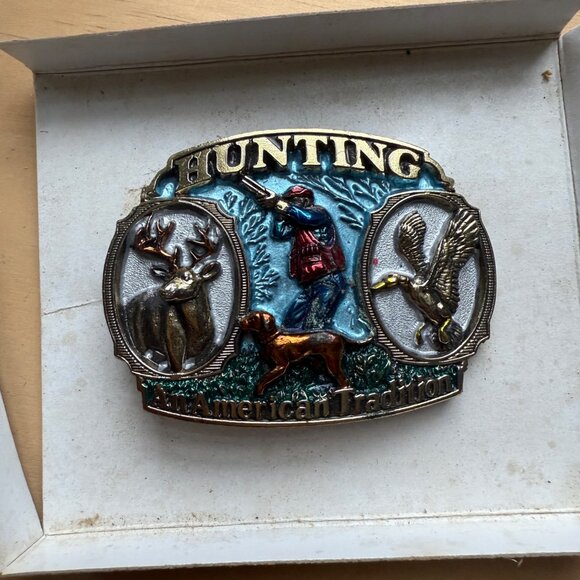 Hunting Belt Buckle Great American Products Made In USA - Picture 3 of 4